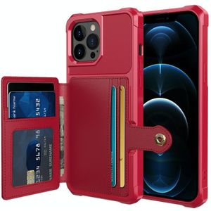 Magnetische portemonnee kaart tas lederen tas voor iphone 13 pro max