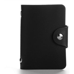 Multi-card Anti-degaussing Card Set Credit Card Bag Card Holder(black)