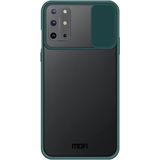 For OnePlus 8T MOFI Xing Dun Series PC + TPU Anti-peep Waterproof And Anti-drop All-inclusive Protective Shell  Translucent Frosted(Green)