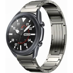 Voor Samsung Galaxy Watch3 45 mm 22 mm I-vormige titanium legering horlogeband