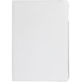 360 Degree Rotation Litchi Texture Leather Case with 3 Gears Holder & Sleep / Wake-up Function for iPad Air (White)