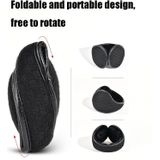 2 PCS DEZ01 Winter Men Checkered Pattern Plush Foldable Warm Earmuffs Ear Bag  Size: Free Size(Off-white)