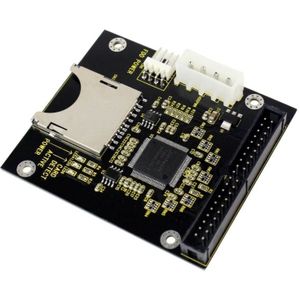 SD/ SDHC/ MMC To 3.5 inch 40 Pin Male IDE Adapter Card(Black)