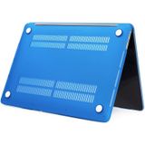 For Macbook Pro 16 inch Laptop Matte Style Protective Case(Dark Blue)