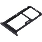 SIM Card Tray + SIM Card Tray / Micro SD Card for Huawei Mate 10 (Black)