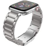 Titanium Alloy Watch Band For Apple Watch Series 7 45mm / 6&SE&5&4 44mm / 3&2&1 42mm(Silver)