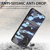 Voor OPPO A78 5G Retro Camouflage lederen achterkant telefoonhoesje