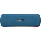 ZEALOT S55 Portable Stereo Bluetooth Speaker with Built-in Mic  Support Hands-Free Call & TF Card & AUX (Blue)
