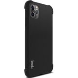 For iPhone 11 Pro IMAK All-inclusive Shockproof Airbag TPU Case  with Screen Protector(Matte Black)