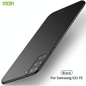 For Samsung Galaxy S21 FE MOFI Frosted PC Ultra-thin Hard Case(Black)