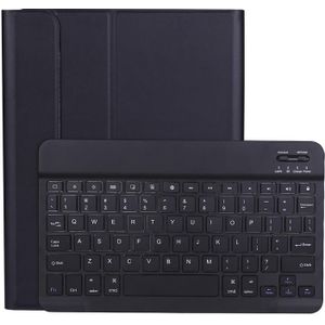 A098B TPU Detachable Ultra-thin Bluetooth Keyboard Protective Case for iPad Air 4 10.9 inch (2020)  with Stand & Pen Slot(Black)