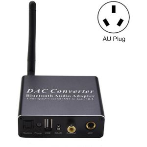 NK-Q8 Bluetooth-audio-adapter DAC-omzetter met afstandsbediening  AU-stekker