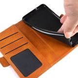 Wallet Stand Leather Cell Phone Case for NOKIA 6.2?with Wallet & Holder & Card Slots(Red)