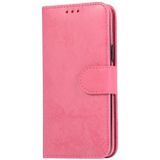 For Samsung Galaxy S9 Retro 2 in 1 Detachable Magnetic Horizontal Flip TPU + PU Leather Case with Holder & Card Slots & Photo Frame & Wallet(Pink)