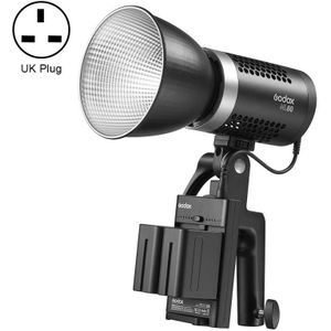 Godox ML60 60W LED-lamp 5600K Videostudio-flitslamp (UK-stekker)