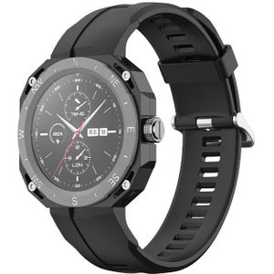 Voor Huawei Watch GT Cyber Monochrome siliconen horlogeband