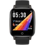 T1 Body Temperature Measurement Smart Sports Watch  1.3 inch Screen  IP67 Waterproof  Support Automatic Temperature and Heart Rate Monitoring / Sleep Monitoring / Sedentary Reminder(Black)