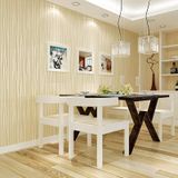 Modern Minimalist Bedroom Living Room Self-Adhesive Non-Woven Wallpaper Sticker  Specification: 0.53 x 3 Meters(7061 Beige)