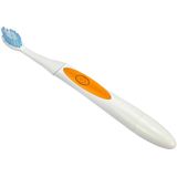 QYG Q2 IPX7 Waterproof Battery Powered Electric Sonic Toothbrush(Orange)