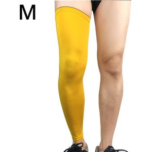 Professional Outdoor Sports Basketball Football Knee Pads Warm Compression Leg Protectors  Size: M