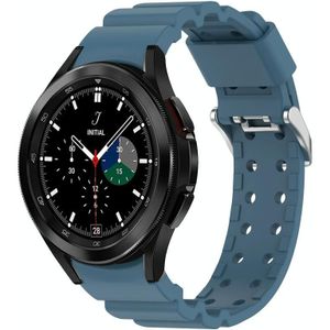 Voor Samsung Galaxy Watch4 Classic 42mm Armor Pure Color siliconen horlogeband