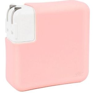 For Macbook Retina 13 inch 60W Power Adapter Protective Cover(Pink)
