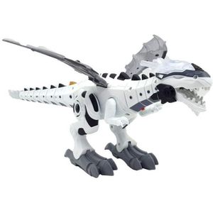 Mechanisch speelgoed witte spray elektrische dinosaurus mechanische pterosauriërs dinosaurus wereld speelgoed dinosaurus model kinderen geschenken
