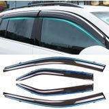 4 PCS Window Sunny Rain Visors Awnings Sunny Rain Guard for Toyota Camry 2012-2017 Version Seventh Generation