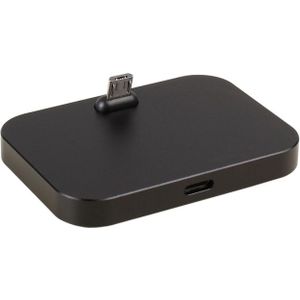 Micro USB Aluminum Alloy Desktop Station Dock Charger  For Samsung  HTC  LG  Sony  Huawei  Lenovo and other Smartphones(Black)