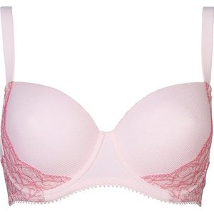After Eden - Maat E75 - D-Cup & Up Padded wire bra two tone lace