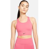 Nike Maat L Dri-FIT Swoosh Long Line Sportbeha Dames