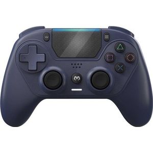 MOJO Controller V2 - Geschikt voor PS4 - Draadloos - Programmeerbare Knoppen - Paddles - Donkerblauw