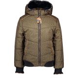 Nono Meisjes Winterjas maat 122/128 - Army Green