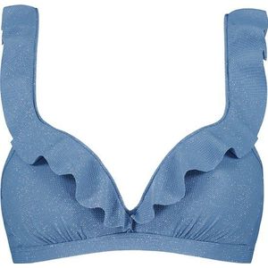 Beachlife Maat 75D  Infinity ruffle bikinitop met voorgevormde cups en beugel - dames