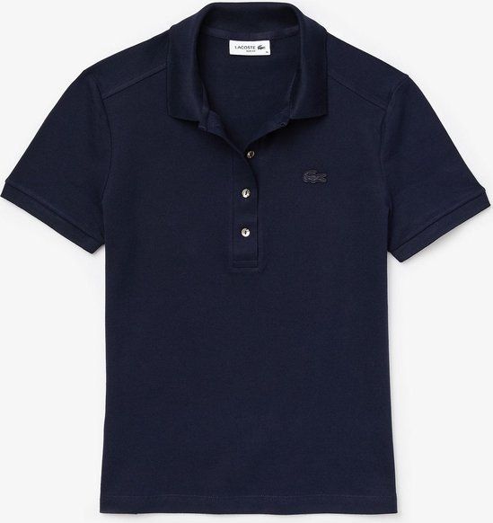 Polo Lacoste Women PF5462 Slim Fit Marine