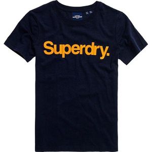 Superdry Classic Flock Dames T-shirt - Maat S