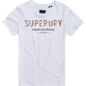 Superdry Premium Sequin Dames T-shirt - Maat L