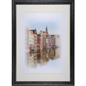 Henzo Capital Amsterdam - Fotolijst - Fotomaat 70x100 cm - zwart