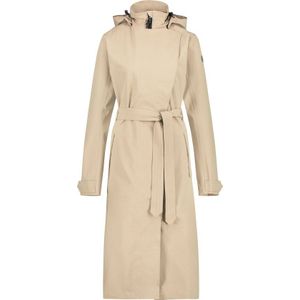 Trench Maat XXL  Coat Long Regenjas Urban Outdoor Dames - Beige