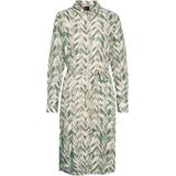 VERO MODA VMKATHRINE LS BLK SHIRT DRESS WVN GA - Maat S - Dames Jurk
