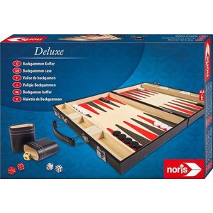 Noris - Deluxe Backgammon koffer - Gezelschapsspel