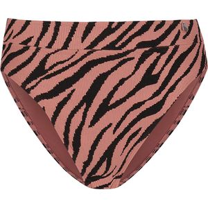Beachlife  - Maat 40 - Rose Zebra highwaist bikinibroekje - dames