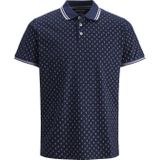 JACK&JONES - Maat 3XL - PLUS JJTEREKOTA AOP POLO SS PS Heren Poloshirt