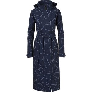 AGU - Trench Coat Long - Regenjas - Blauw - Urban Outdoor Dames