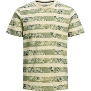 Jack & Jones - JPRDUSTIN BLU, AOP TEE SS - S - CREW NECK - Pear Sorbet - Mannen