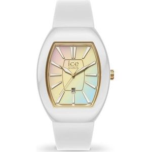 Ice-Watch - Ice boliday Dome White sunset rainbow - Wit dameshorloge met siliconen band - 024035 (Kl