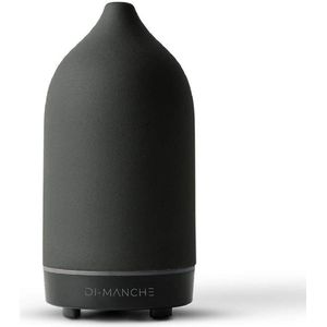 Aroma Diffuser Matte Zwart 100 ML - Keramische Diffuser - Luchtbevochtiger - Geurverspreider