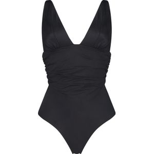 Hunkemöller - 42 - Dames Badmode Badpak Luxe - Zwart