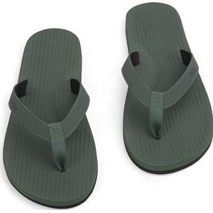 Indosole  - Maat 43/44 - Essential Flip Flop Teenslippers - Zomer slippers - Dames - Groen