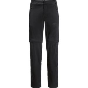 Jack Wolfskin Maat 56 GLASTAL ZIP OFF PANTS M Heren Outdoorbroek - zwart